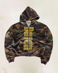 FOREVER YOUNG CAMO HOODIE