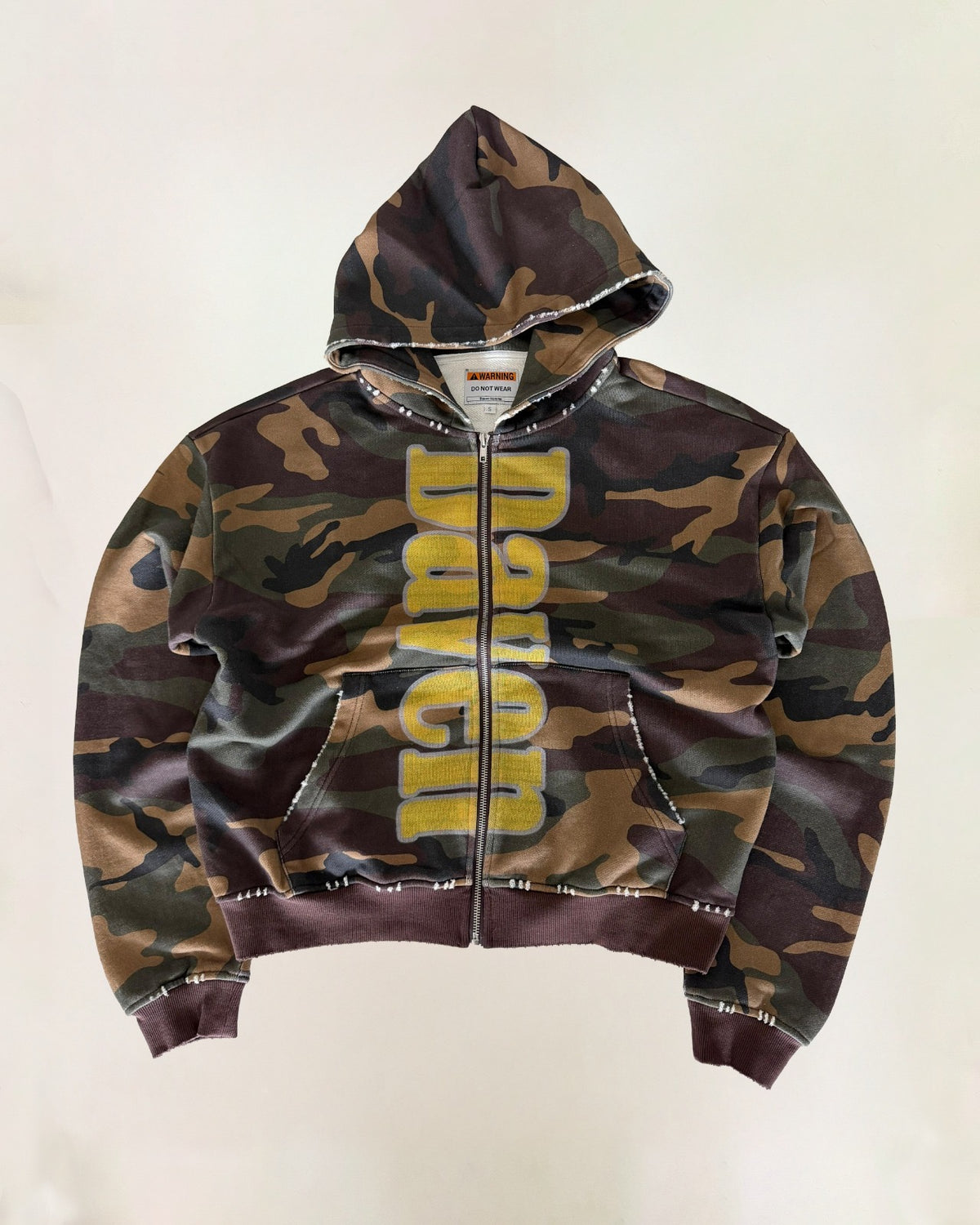 FOREVER YOUNG CAMO HOODIE