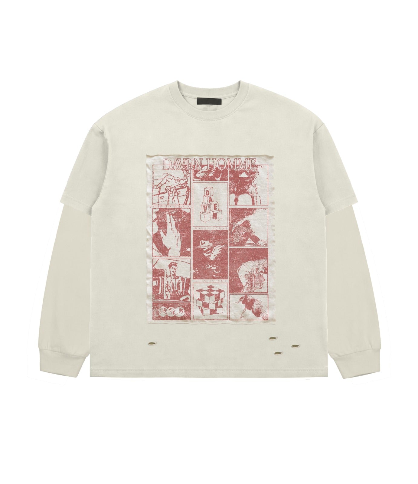 BLOCK THE NOISE NOT YOUR DREAMS DOUBLELAYER  TEE