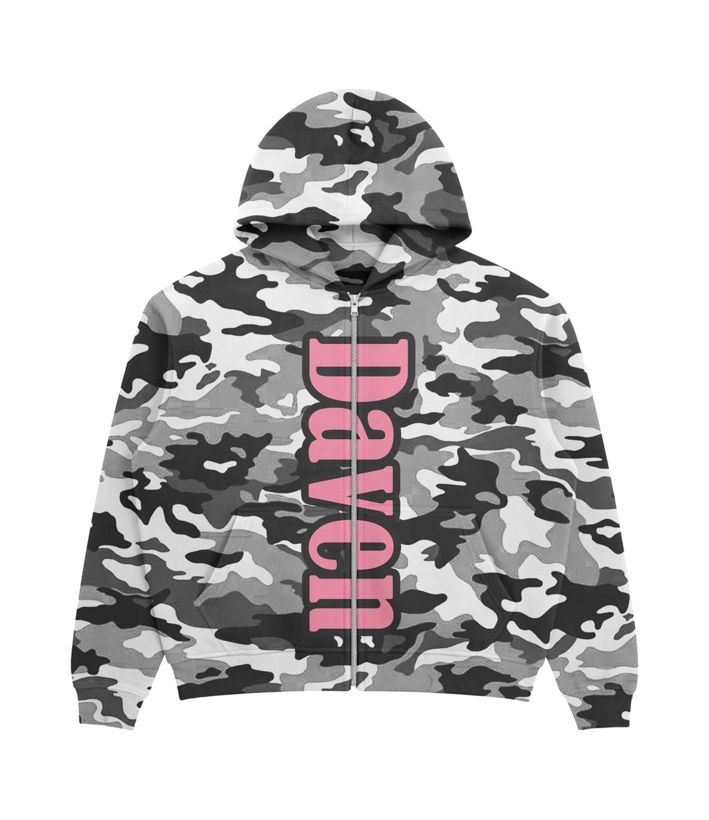 FOREVER YOUNG SNOW CAMO HOODIE